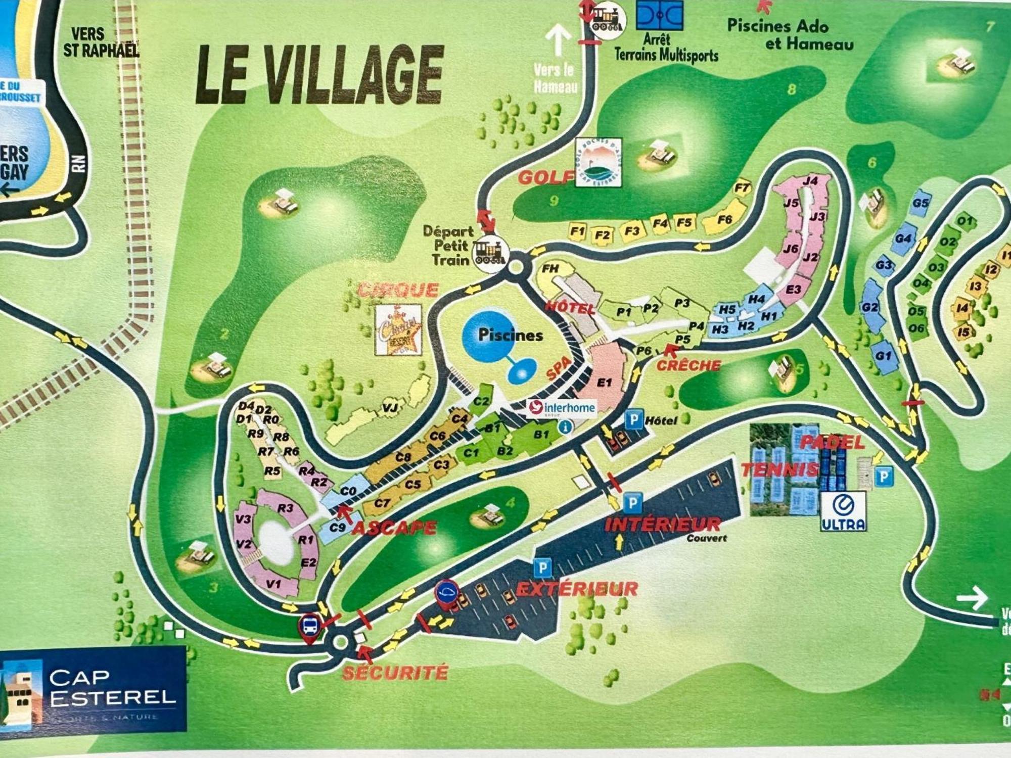 Apartment Village Cap Esterel - Le Village-76 By Interhome แซ็งต์-ราฟาเอล ภายนอก รูปภาพ